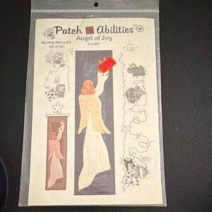 Vintage Patch Abilities Angel of Joy Applique Quilt Pattern Monthly Mini's